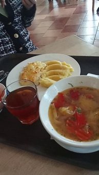 Обед в кафе!