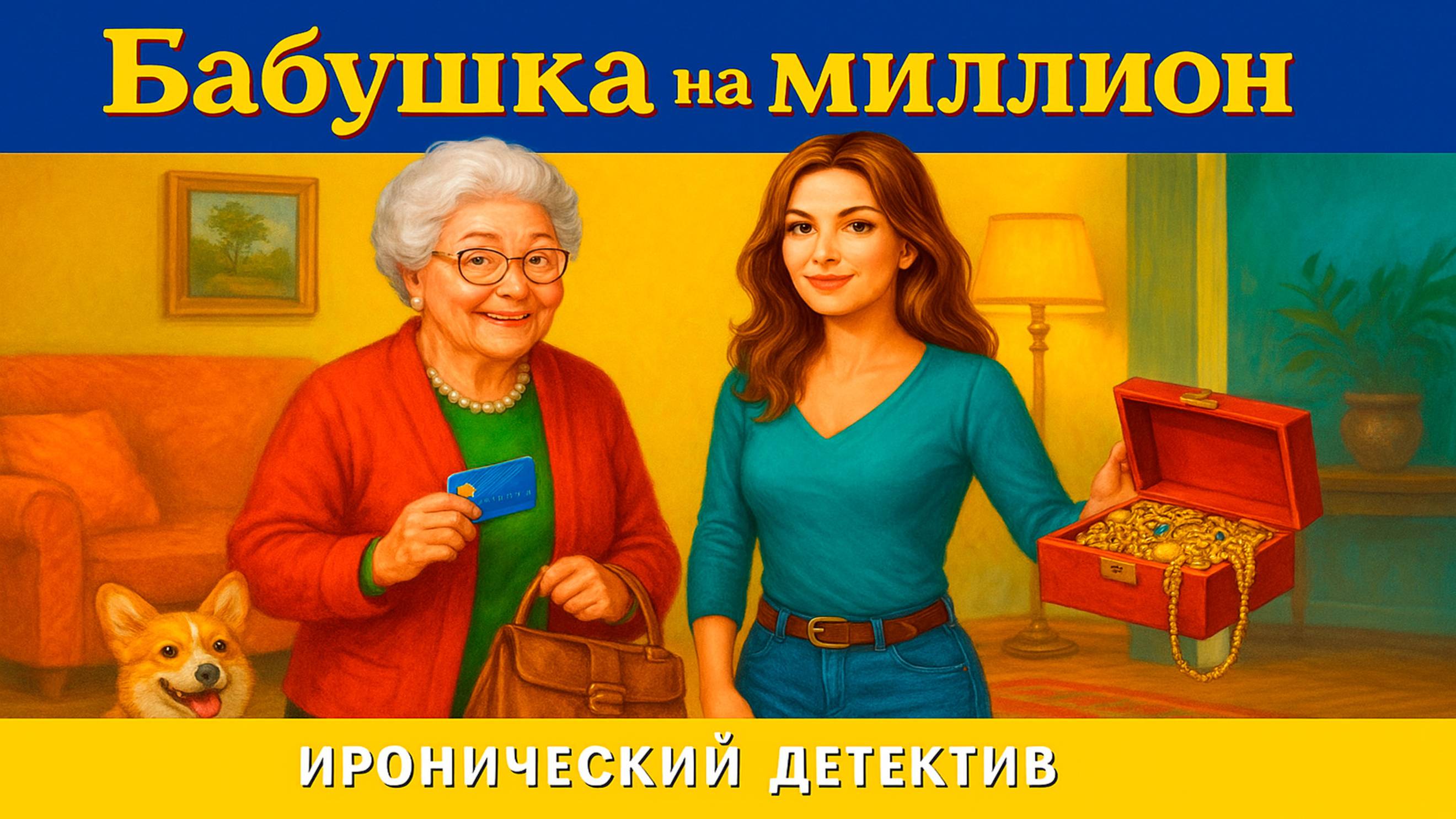 Иронический детектив. Бабушка на миллион. Часть 1