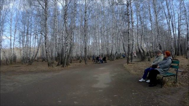 Часть 2 , Велопрогулка по Экопарку после зимы.