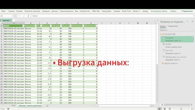 Видео отчет по просьбе зрителей. Как в Power Query..?