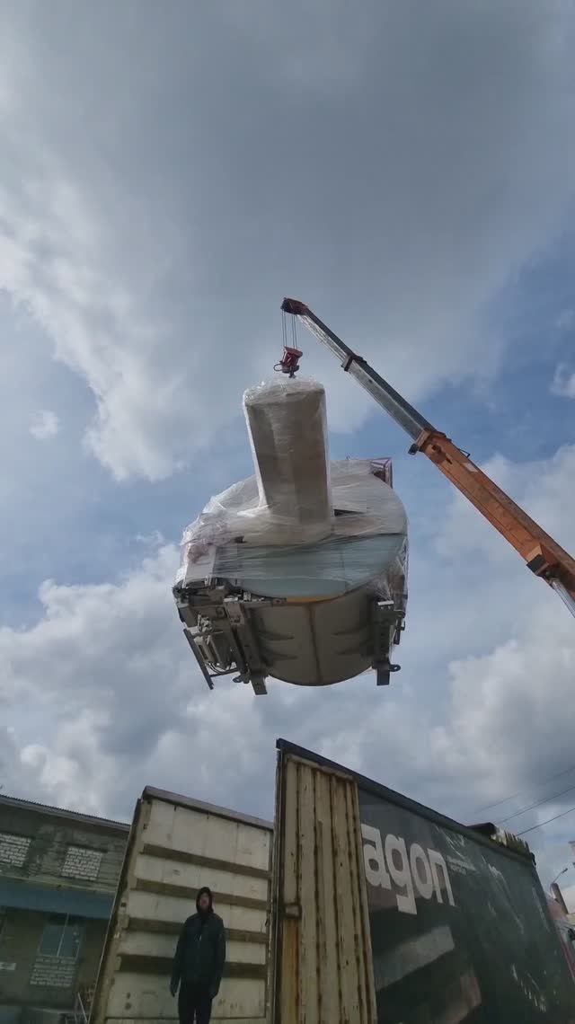 Отправка МРТ Siemens Magnetom Avanto на место установки в г. Владикавказ. 8 апреля 2025