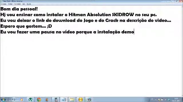 Como instalar o Hitman Absolution SKIDROW?