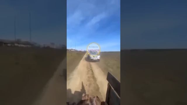 Погоня за ухилянтами на телеге с лошадью, в Харьковской области