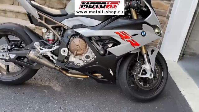 BMW S1000RR с выхлопной системой Arrow Competition
