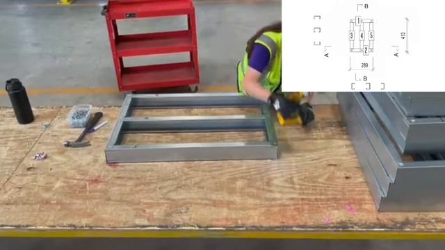 🌟 INNO How-To 🤔 : Building Small Light Gauge Steel Panel for Commercial Structure Frame