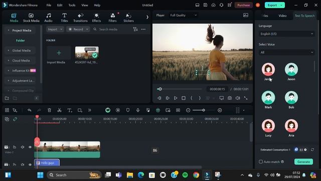 Turn the Text to Audio! How to Add Text to Speech to Your Video in Filmora 13
