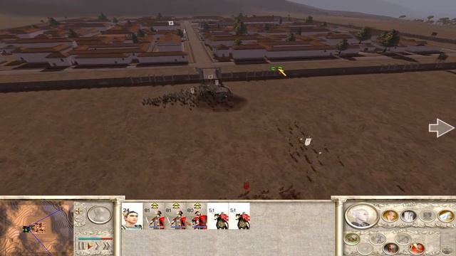I. Rome Total War Дом Юлиев. X. Атаки галлов на Лугдун.