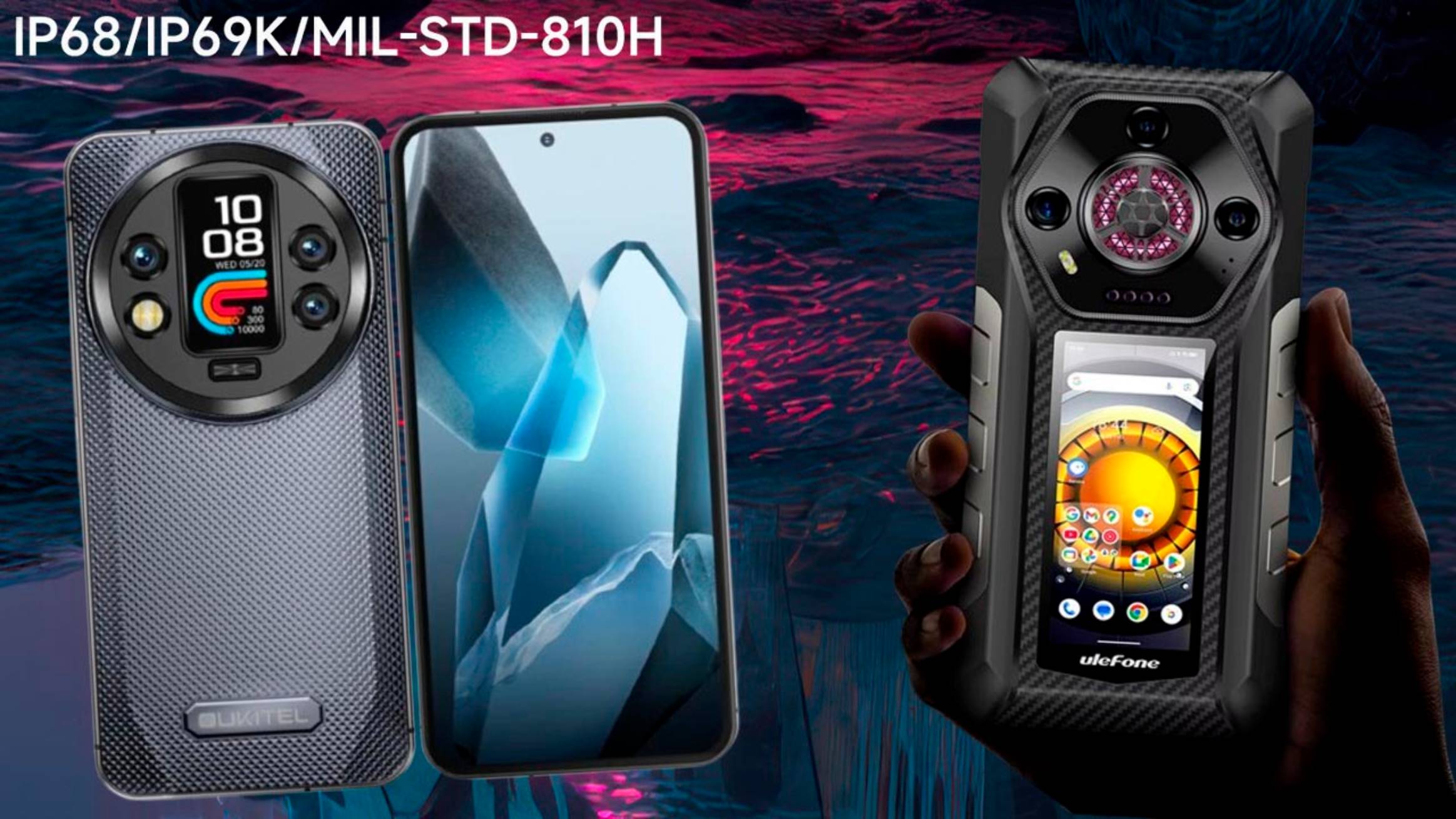 5 НОВЫХ ЗАЩИЩЕННЫХ СМАРТФОНОВ