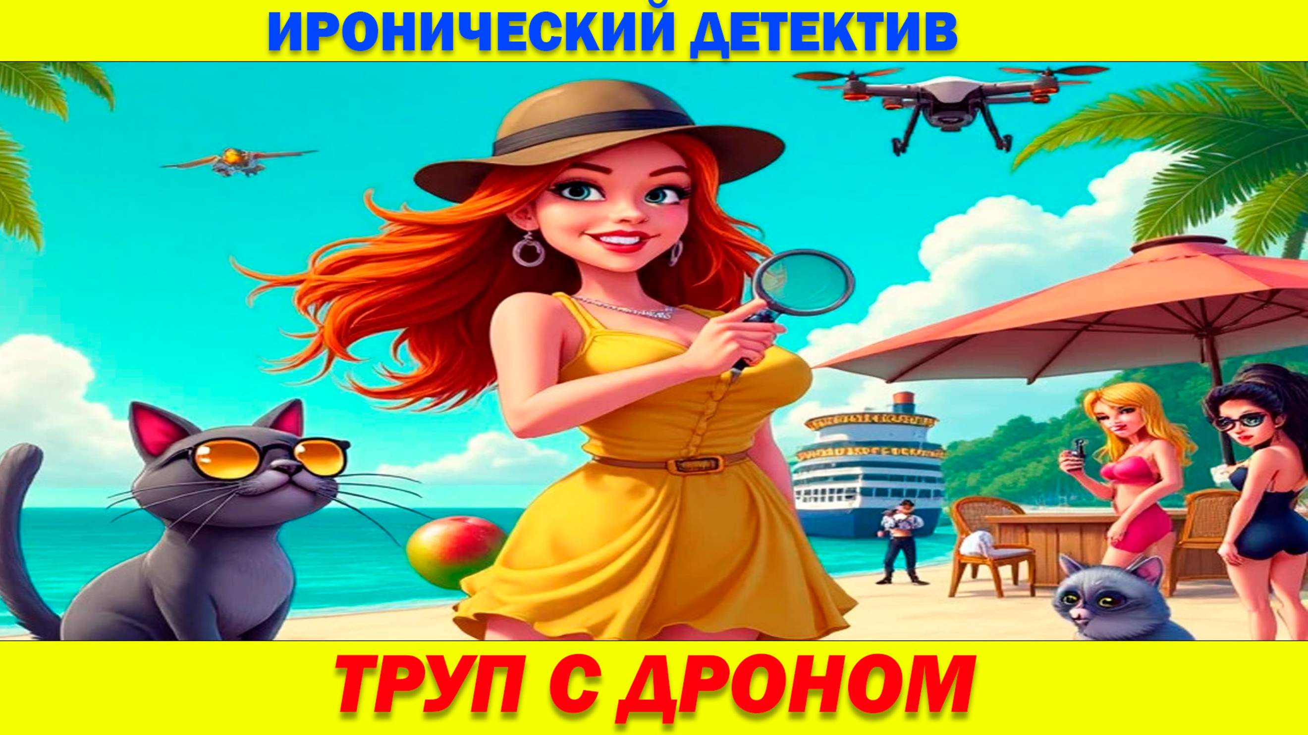 Иронический детектив. Труп с дроном