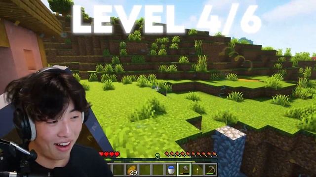 Minecraft BUT If I Take Damage It Gets More REALISTIC!