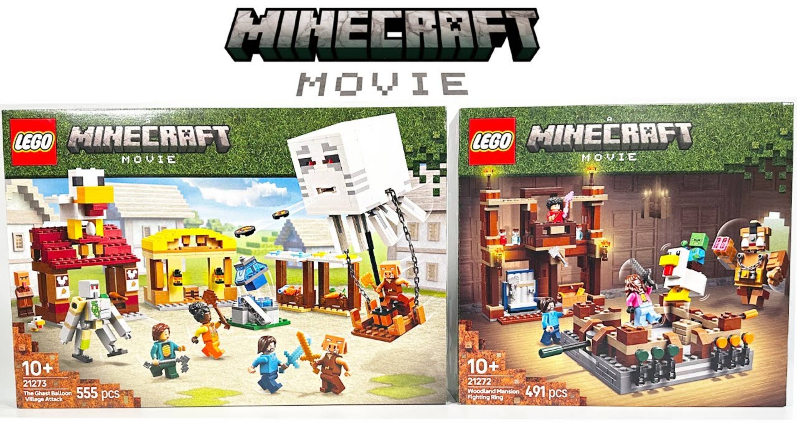 ВСЁ LEGO A Minecraft Movie- 21273 и 21272 - 2025 Set Speed Build & Review