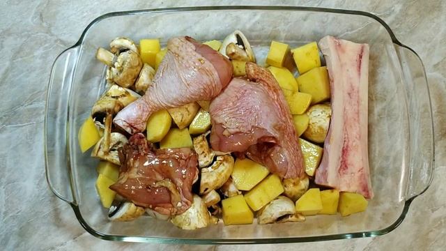 Мозговая косточка в духовке   сахарная косточка