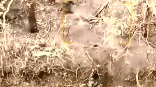 На кадры попал момент штурма позиций ВСУ, во время которого у нашего бойца заклинил автомат
