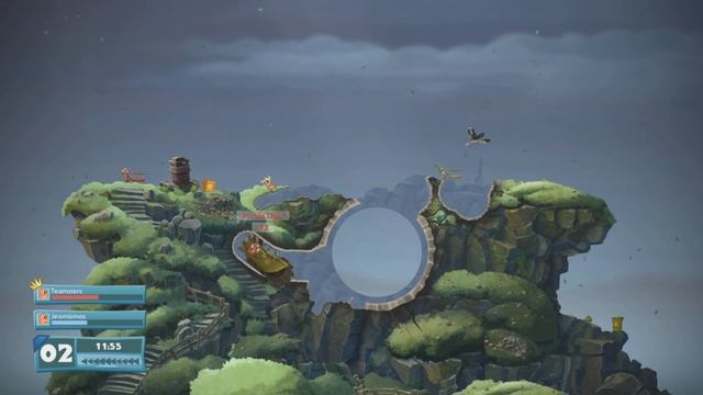 Man vs Wife First Game / Worms W.M.D