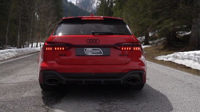 1001HP CLIMBING THE ALPS! - 2021 AUDI RS6 MTM AVANT - 100-300KM H IN 17 SEC - INSANE POWER
