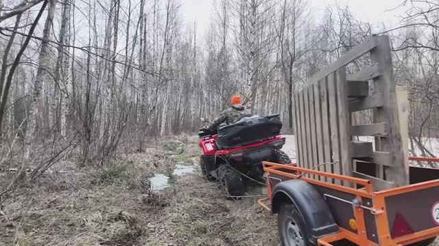ВЫВЕЗ СТРОИТЕЛЬНЫЙ ХЛАМ В БОЛОТО. БОБРЫ И УТКИ НЕДОВОЛЬНЫ