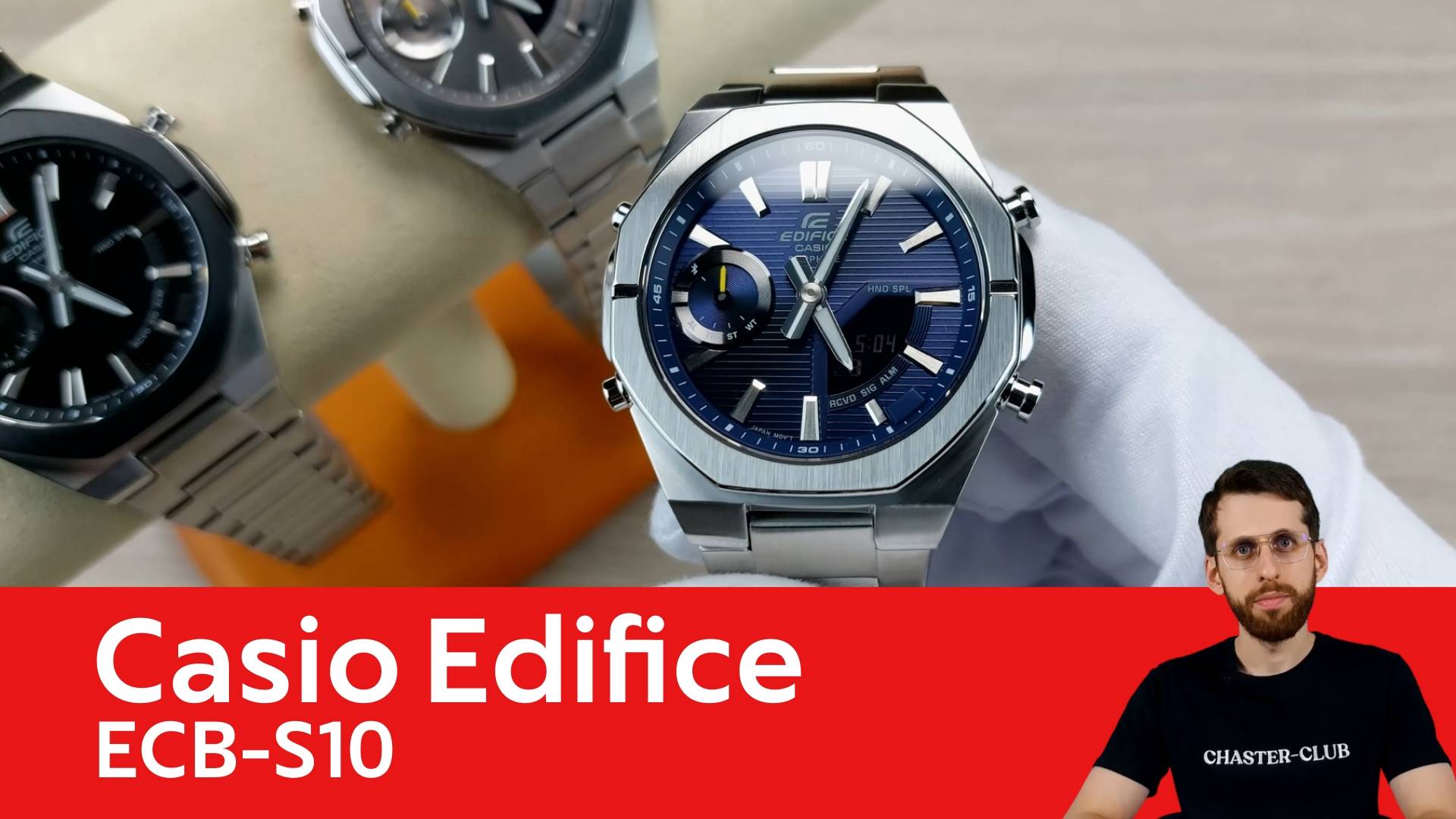 Бюджетно, тонко, технологично / Casio Edifice ECB-S10