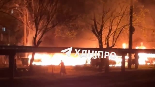 🇺🇦💥 Герани атаковали Днепропетровск. Было много мощных прилетов.