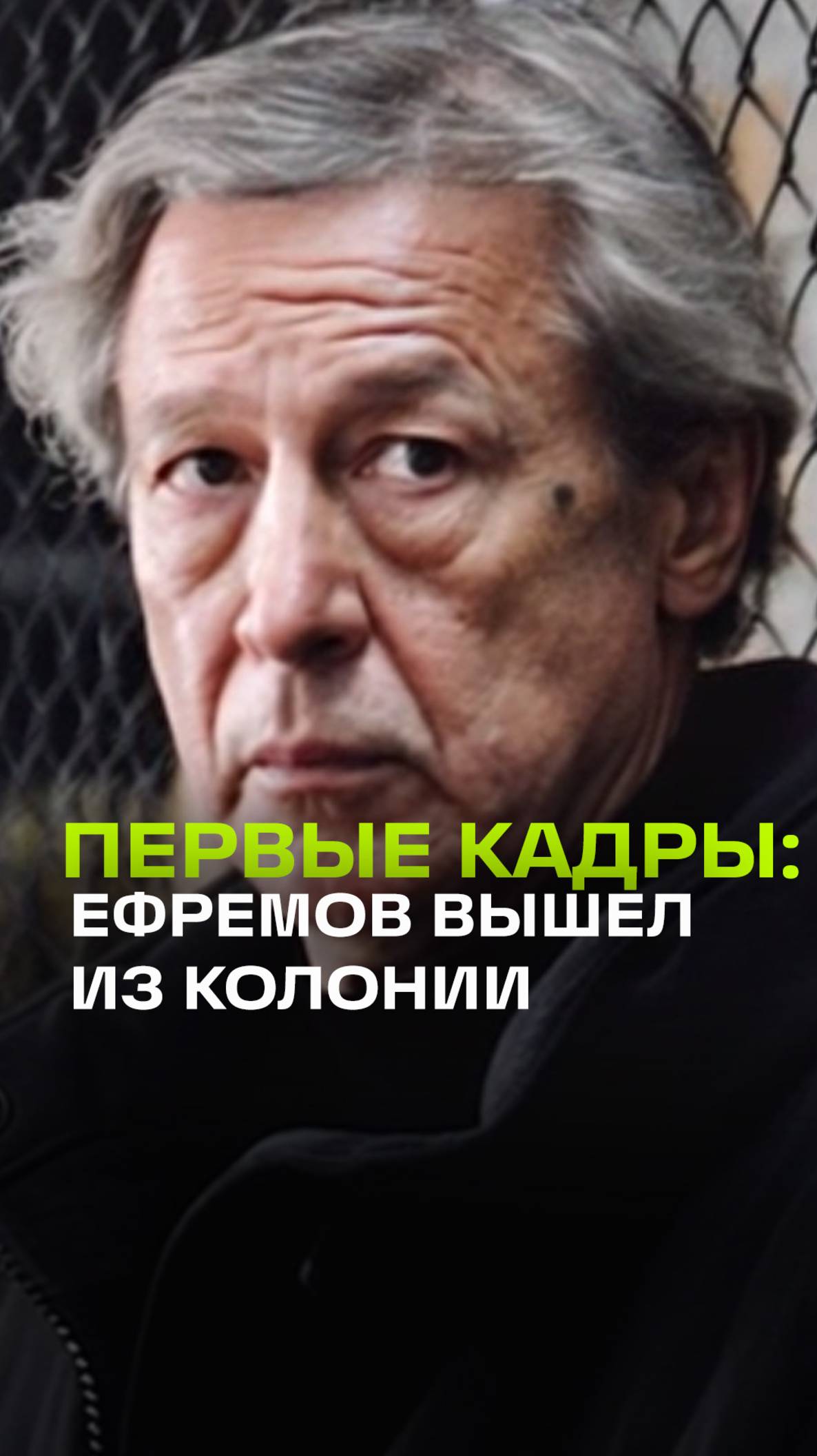 Эксклюзив. Михаил Ефремов вышел из колонии