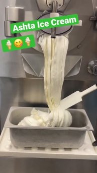 Homemade Artisan Ashta Ice Cream #icecream #lebanese #dubai