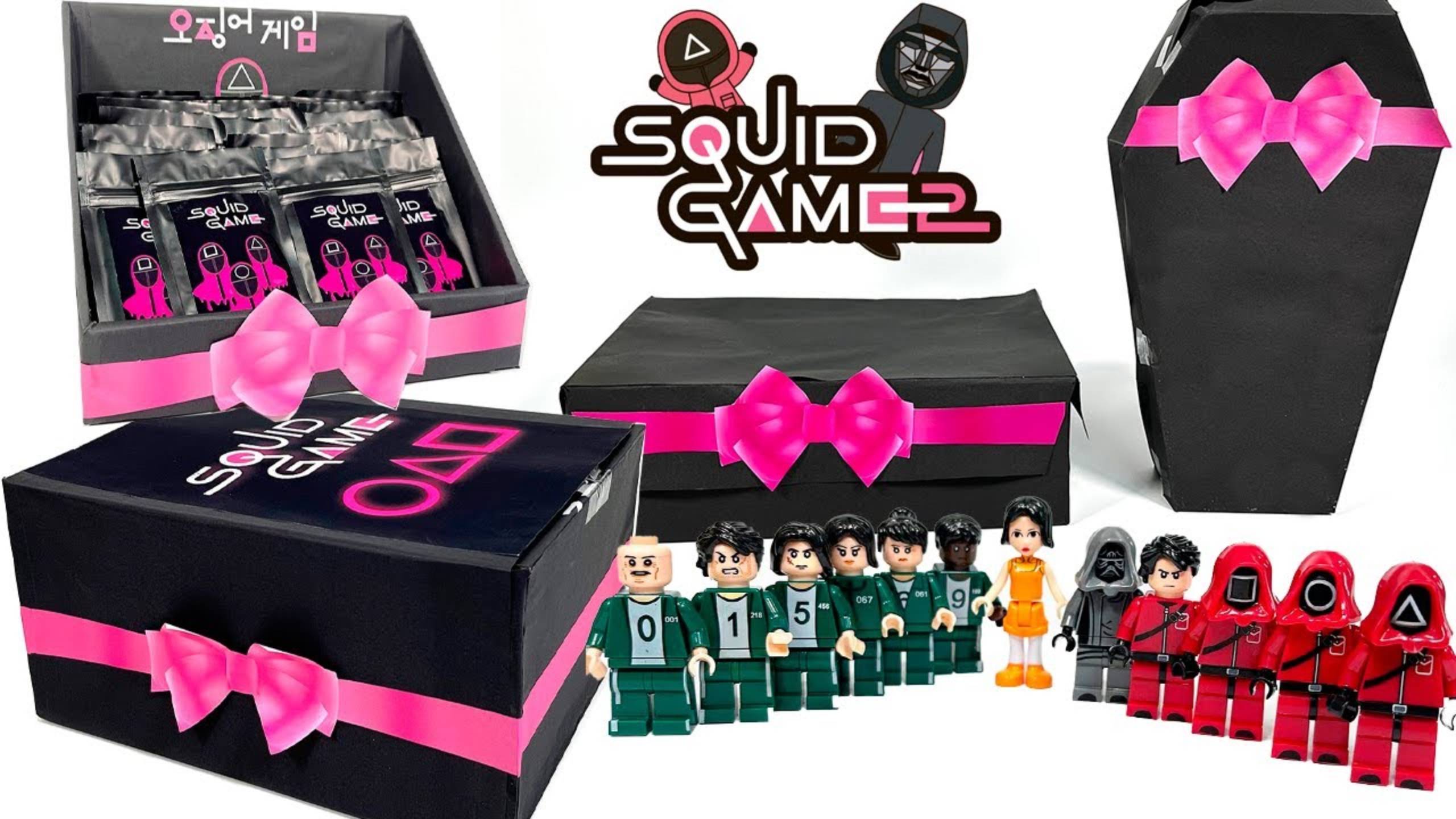 Создание игры LEGO Squid 2 | Squid Game3⁉️ СЛЕПАЯ распаковка пакета!