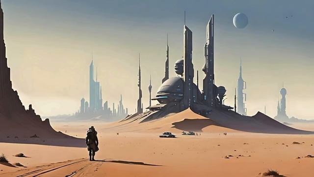 relax in a timeless desert world, where the dunes move and the music drifts into infinity...