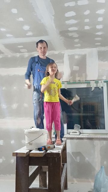 Делаем с дочкой ремонт 🛠️ дома