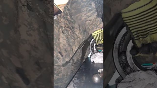 разборка большого подшипника