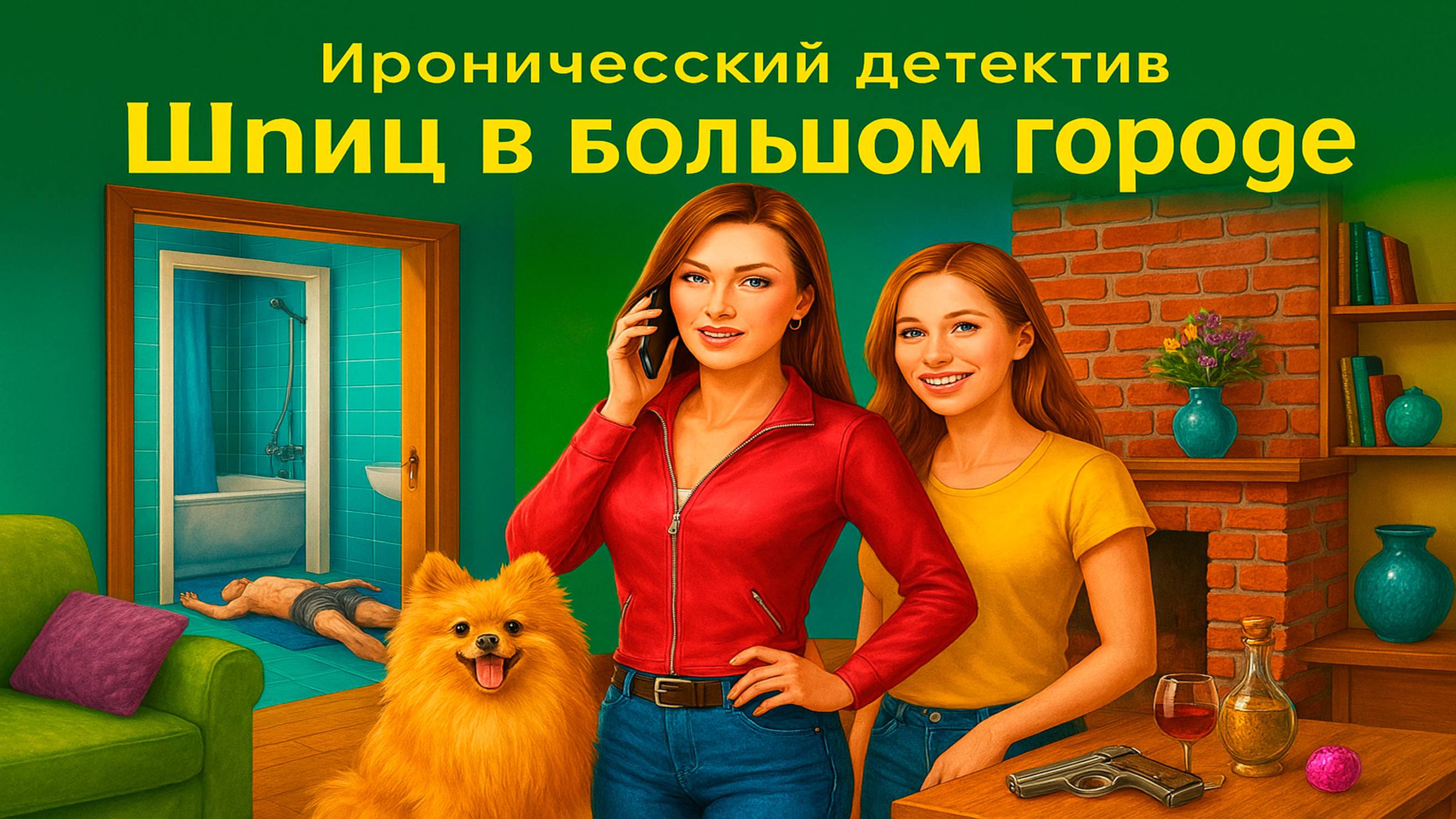 Иронический детектив. Шпиц в большом городе