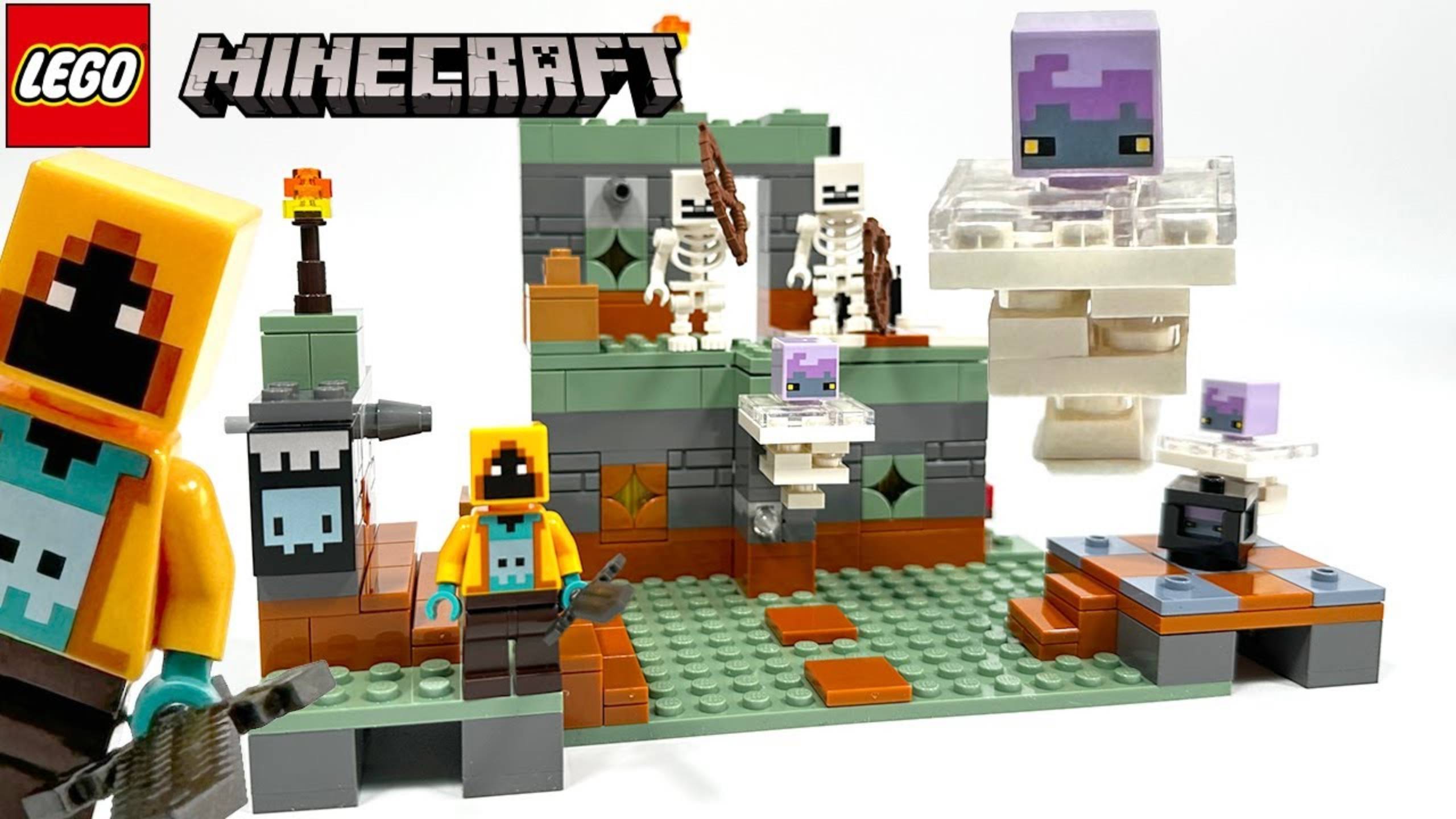Я собрал LEGO Minecraft 21271 The Trial Chamber - ASMR