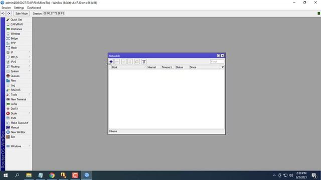 How to send Gmail on Mikrotik