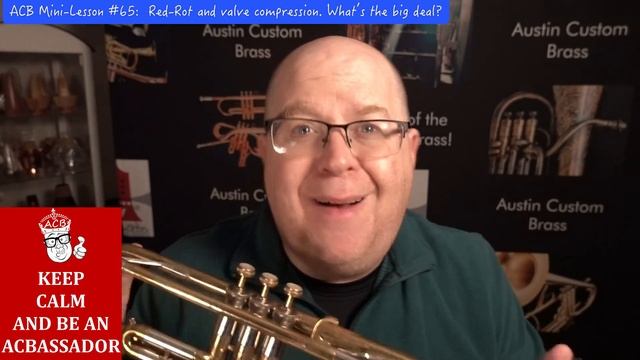 ACB Mini-Lesson 66 (pardon the typo on the screen): Red Rot and Valve Compression
