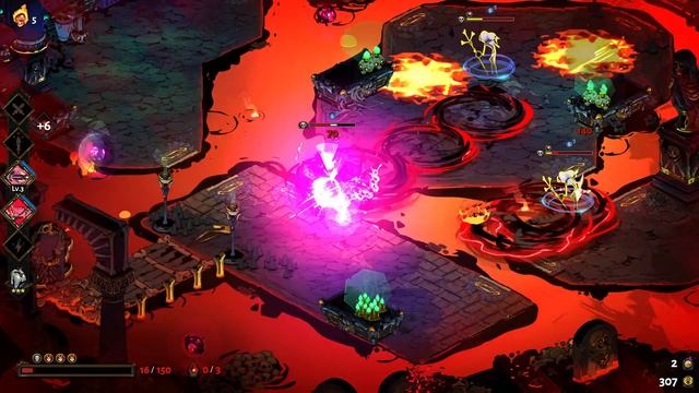 Hades Xbox Series X Witches of Asphodel sub-boss fight