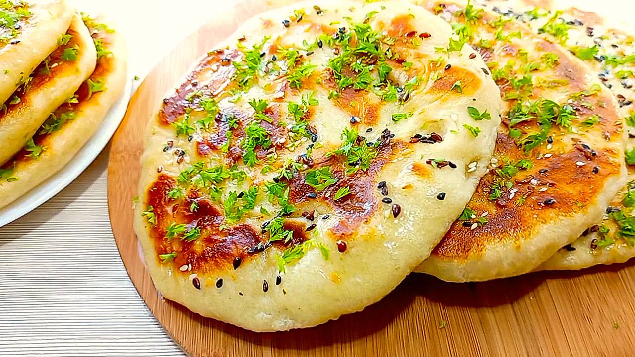 🔝 Вкусные и сытные лепешки на сковороде! Быстро и вкусно! Для всей семьи!