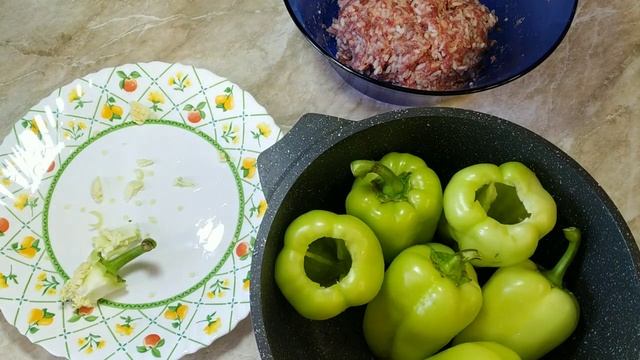 Фаршированные перцы   простой рецепт перцев с начинкой