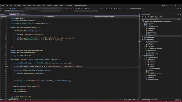 74 -Topic Exchange - Implementation with MassTransit Part 2