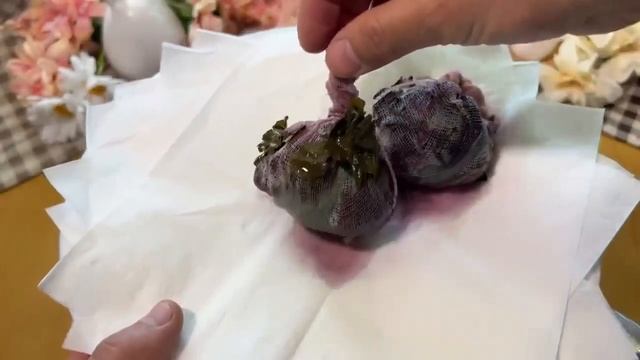 Пасхальные зеленые яйца без химии