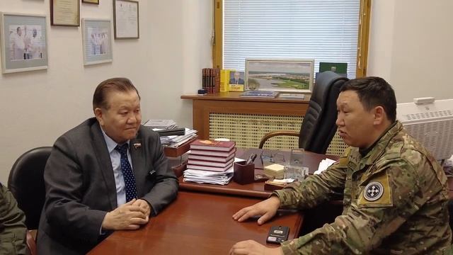 1. Встреча Ф.С. Тумусова с земляками, главами наслегов Верхневилюйского улуса РС(Я)