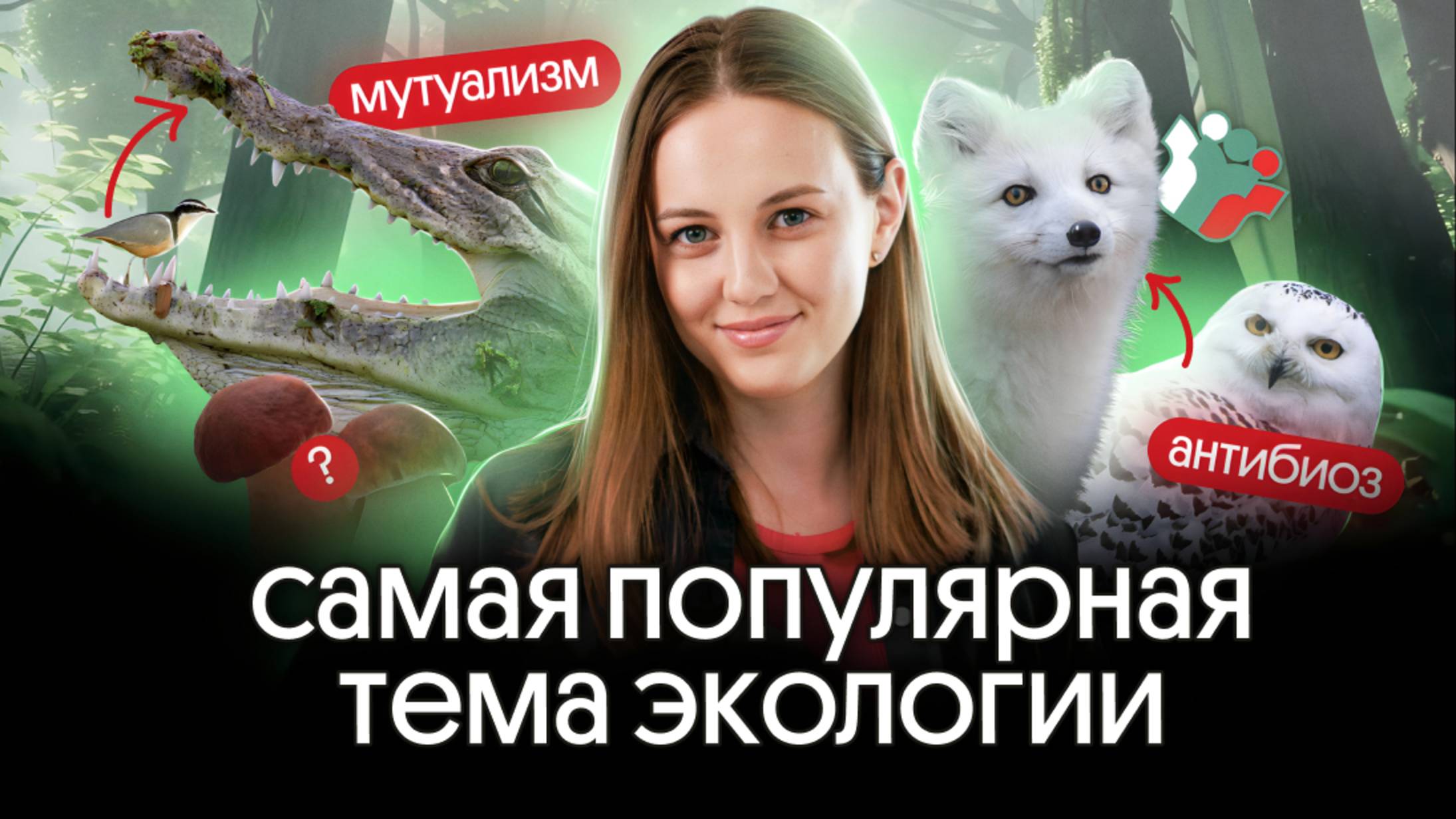 ВСЯ ТЕОРИЯ по теме БИОТИЧЕСКИЕ ОТНОШЕНИЯ для ЕГЭ по биологии 2025 + все примеры с экзамена