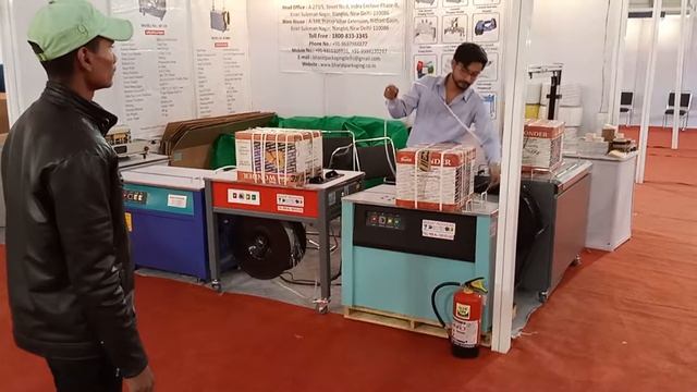 SEMI AUTO STRAP MACHINE