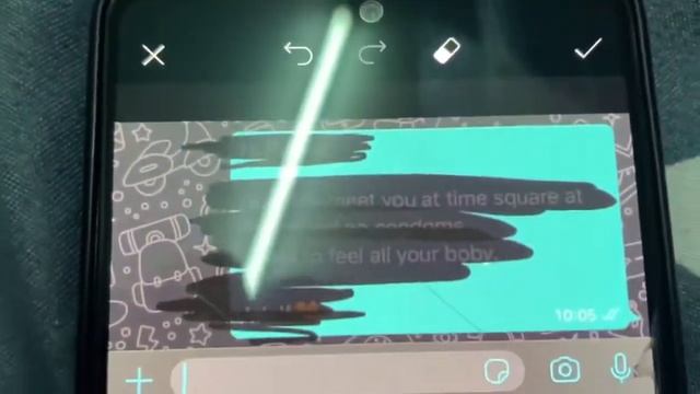 Unhide painted screenshot text with cellphone app 😍 #SUBSCRIBE #Shorts