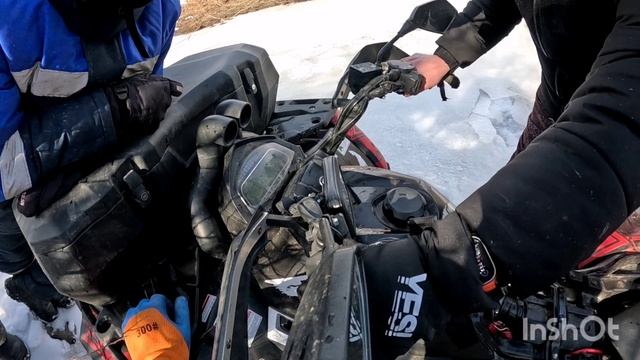 Чуть не утопили квадрик, часть вторая, спасение)