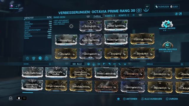 Warframe® [German] - Octavia 2.0 [Endless Build]