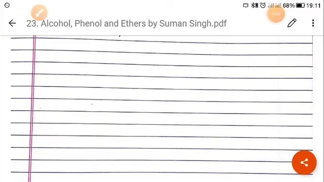 Alcohol Phenols and Ethers L-5