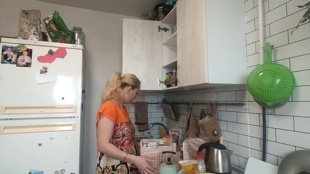 Влог 3продолжаю уборку на кухнеготовлю ужинновые органайзеры.