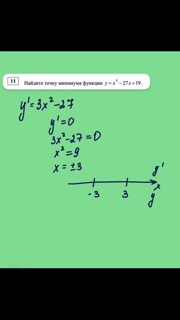 Решаем задание 11 из #егэпрофиль