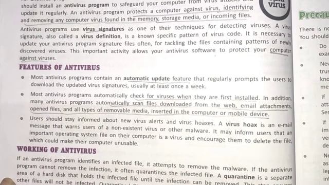 Class-7, Subject-Computer, Video-34, Chapter-Computer Viruses, Part-6 by Miss Rancy
