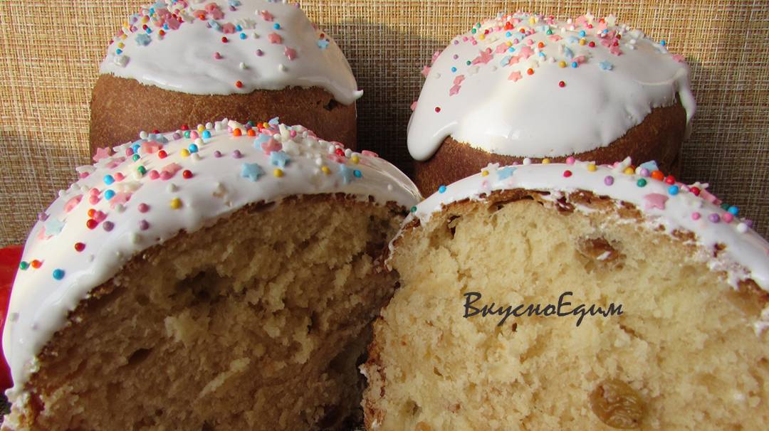 ТРИ рецепта кулича на пасху