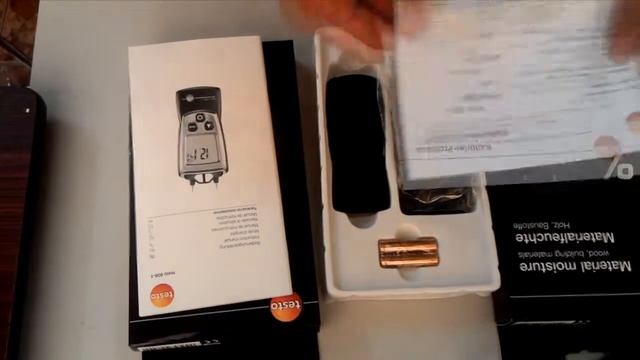 Thiết bị đo độ ẩm gỗ và vật liệu Testo 606-1