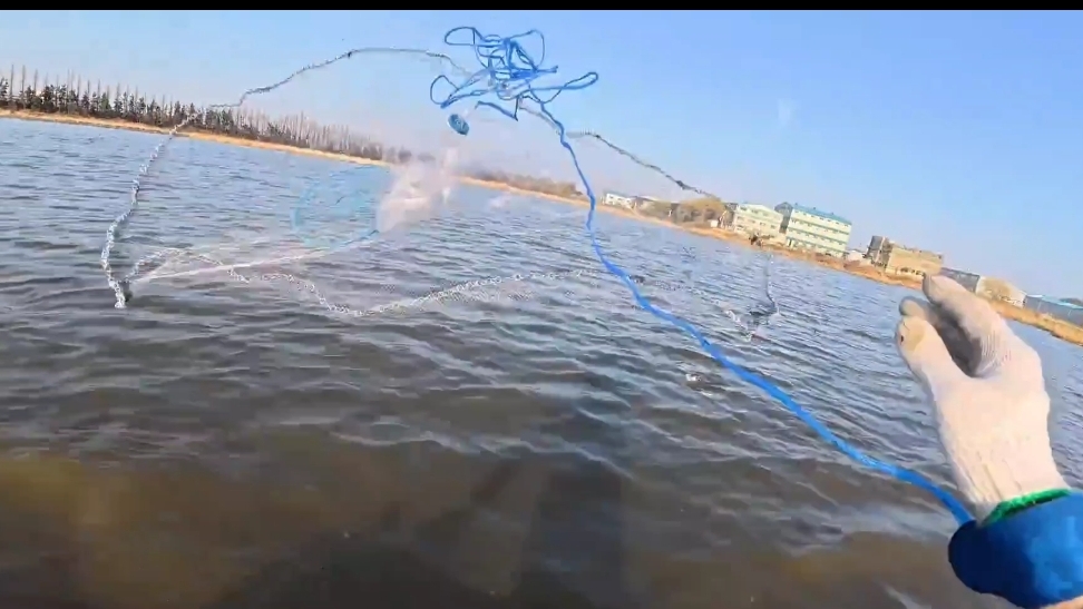 Рыбалка на КАСТИНГАВУЮ СЕТЬ! Не плохой улов. 🐠🐋🐟
